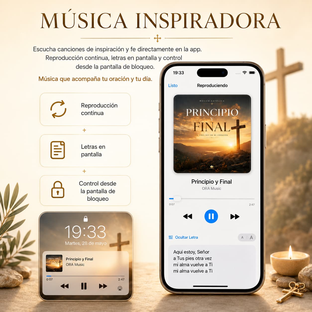 Música sagrada en ORA Daily